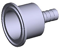 Sani-Tech® 1 1/2" Tri Clamp x Hosebarb.jpg