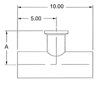 S.I.B. Reducing Tee w/Tri-Clamp Bull-2