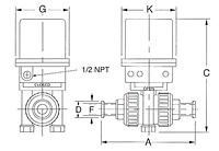 2-Way Electric Actuated Ball Valve