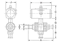 3-Way Air to Spring Ball Valve-2
