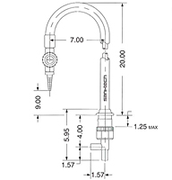 Bench Mount Recirculating Gooseneck-2