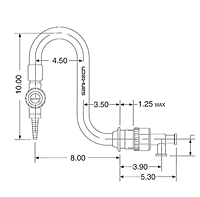 Wall Mount Recirculating Gooseneck