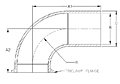 Short Radius SIB 90 Elbow SIB-x-Tri-Clamp-2