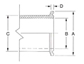 Standard Sanitary Flange End-2