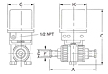 2-Way Electric Actuated Ball Valve