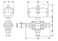 3-Way Air to Air Ball Valve-2