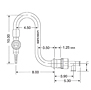 Wall Mount Recirculating Gooseneck