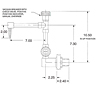 Wall Mount Faucet w/Vacuum Breaker